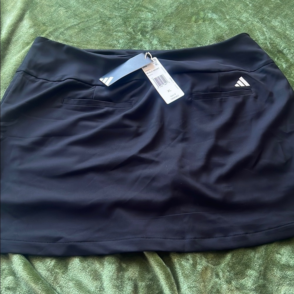 ADIDAS Activewear Skort BLACK NEW SIZE XL  NEW